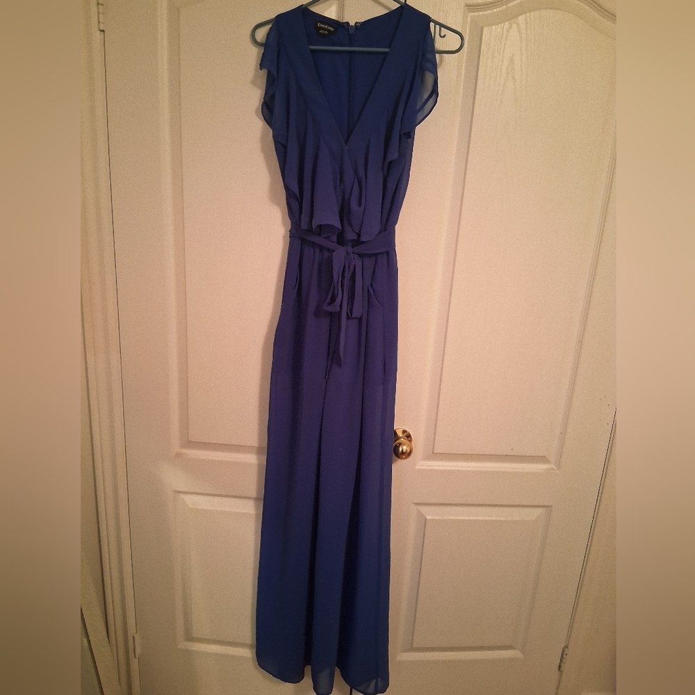 Beautiful Flowy Bebe Jumpsuit